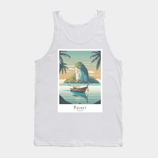 Serene Phuket Thailand Seascape Tank Top